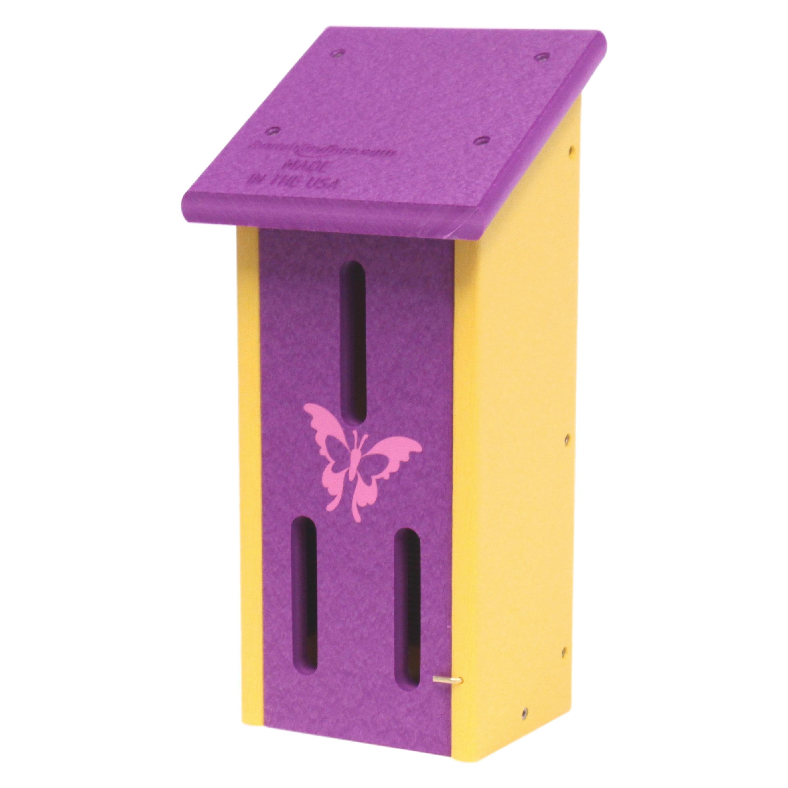 Amish-Made Butterfly House, Eco-Friendly Poly Lumber