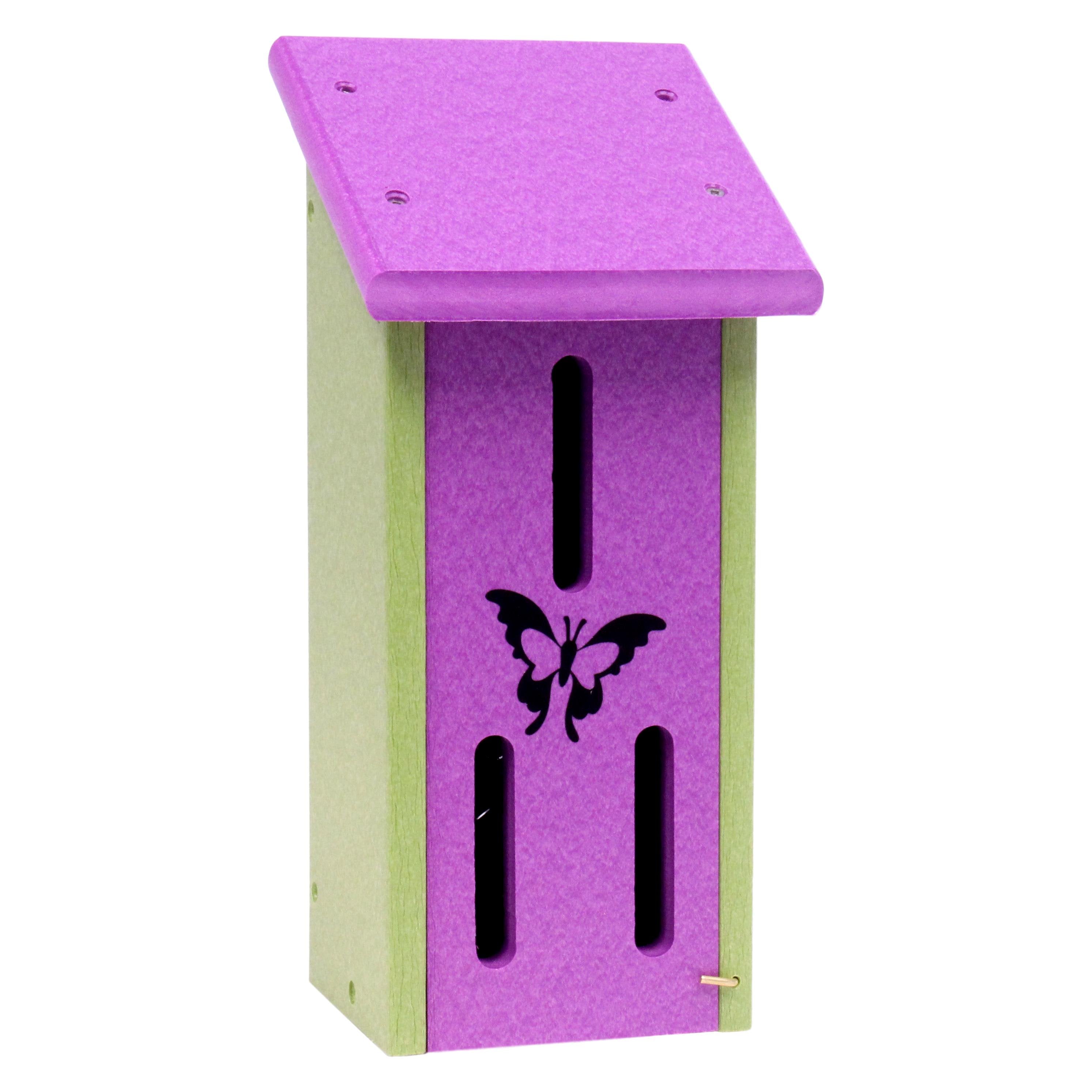 Amish-Made Butterfly House, Eco-Friendly Poly Lumber
