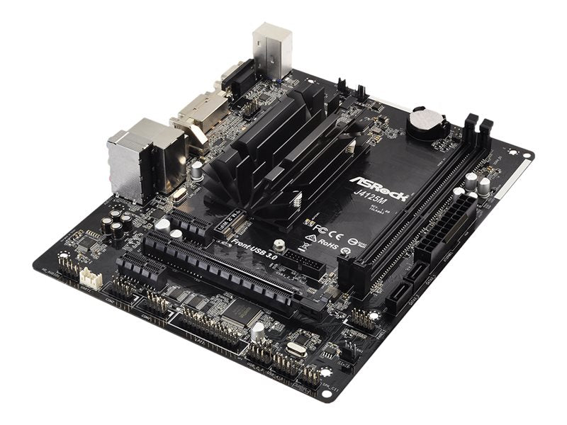 Asrock J4125M - Motherboard - Micro Atx - Intel Celeron J4125 - Usb 3.2 Gen 1 - Gigabit Lan - Onboard Graphics - Hd Audio (8-Channel)