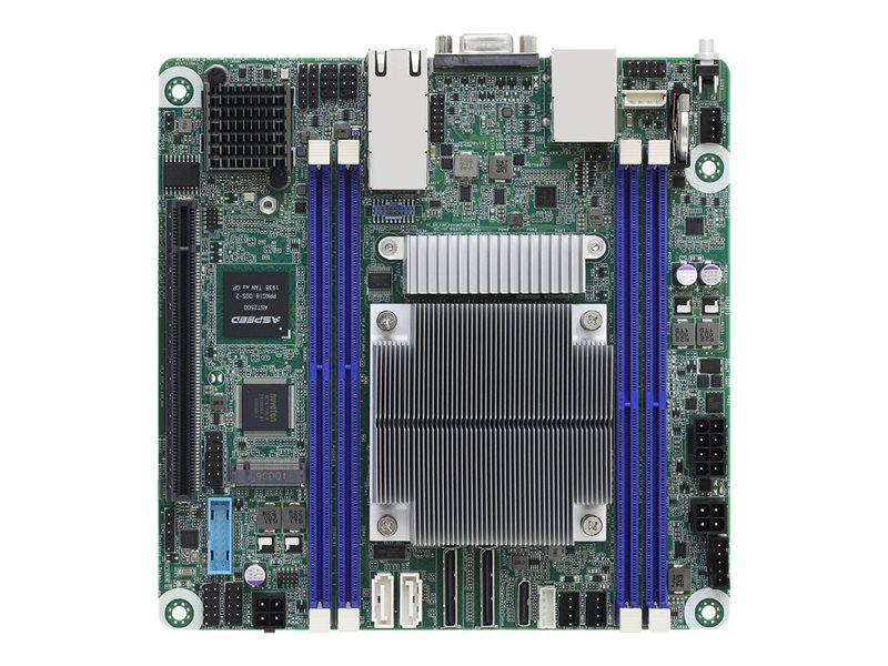 Asrock Rack Epyc3451D4I2-2T - Motherboard - Mini Itx - Amd Epyc Embedded 3451 - Usb 3.2 Gen 1 - 2 X 10 Gigabit Lan - Onboard Graphics