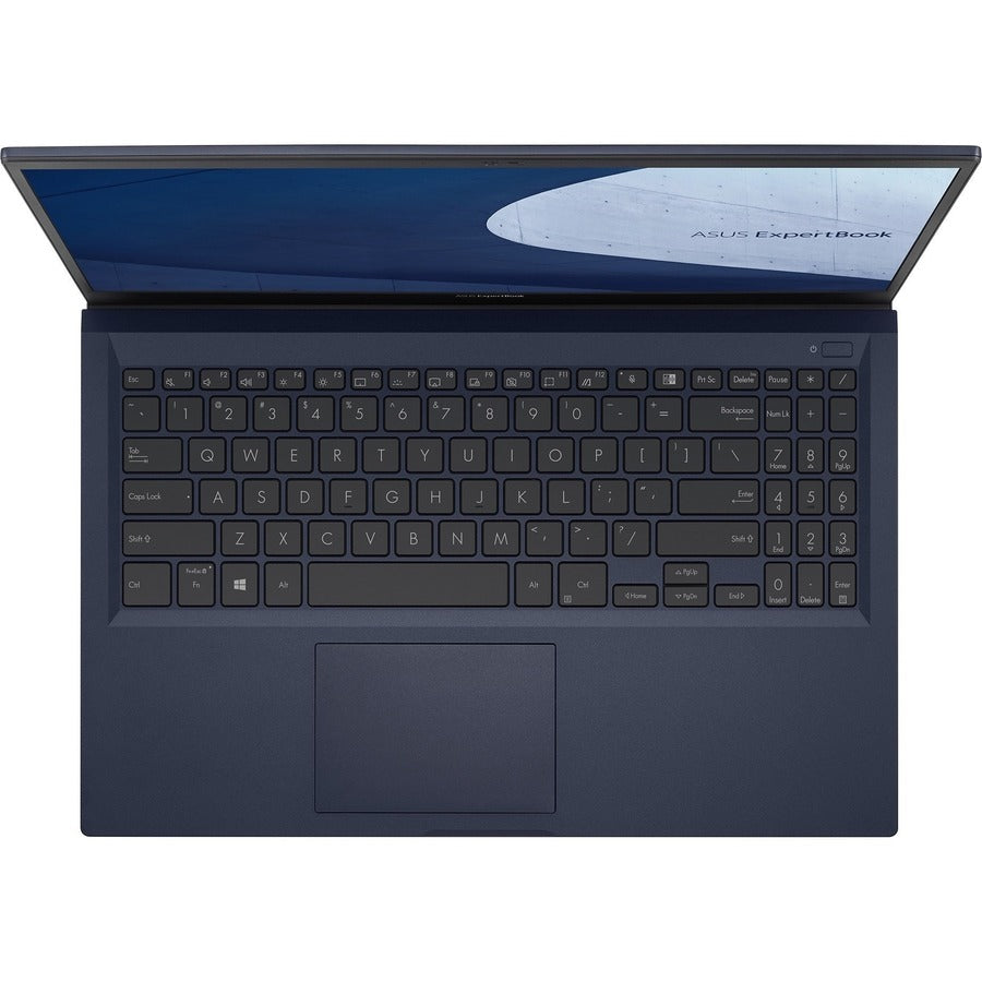 Asus ExpertBook B1 B1500 B1500CBA-XS52 15.6" Notebook - Full HD - 1920 x 1080 - Intel Core i5 12th Gen i5-1235U Deca-core (10 Core) 1.30 GHz - 12 GB Total RAM - 256 GB SSD - Star Black