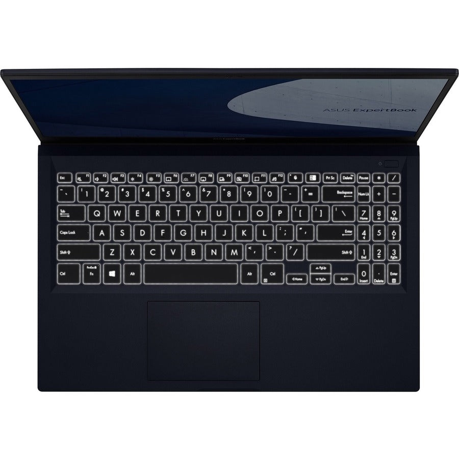 Asus ExpertBook B1 B1500 B1500CBA-XS52 15.6" Notebook - Full HD - 1920 x 1080 - Intel Core i5 12th Gen i5-1235U Deca-core (10 Core) 1.30 GHz - 12 GB Total RAM - 256 GB SSD - Star Black