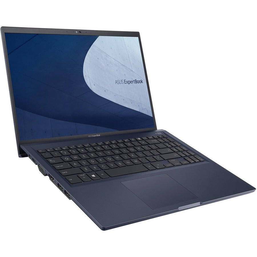 Asus ExpertBook B1 B1500 B1500CBA-XS52 15.6" Notebook - Full HD - 1920 x 1080 - Intel Core i5 12th Gen i5-1235U Deca-core (10 Core) 1.30 GHz - 12 GB Total RAM - 256 GB SSD - Star Black