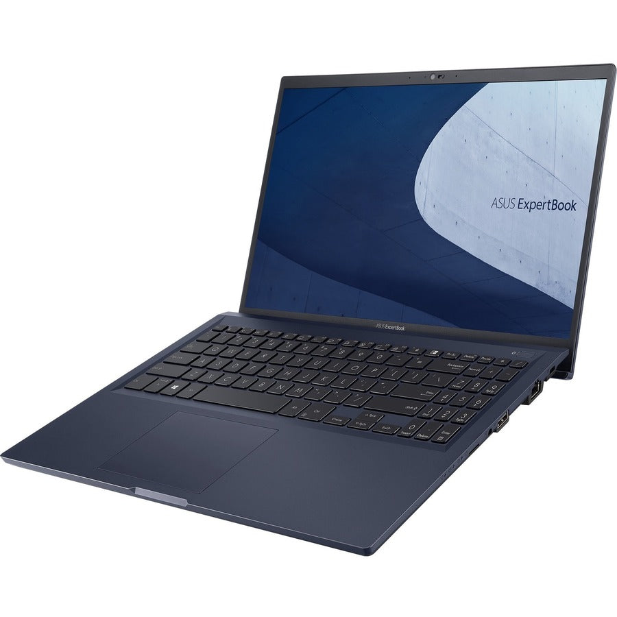 Asus ExpertBook B1 B1500 B1500CBA-XS52 15.6" Notebook - Full HD - 1920 x 1080 - Intel Core i5 12th Gen i5-1235U Deca-core (10 Core) 1.30 GHz - 12 GB Total RAM - 256 GB SSD - Star Black