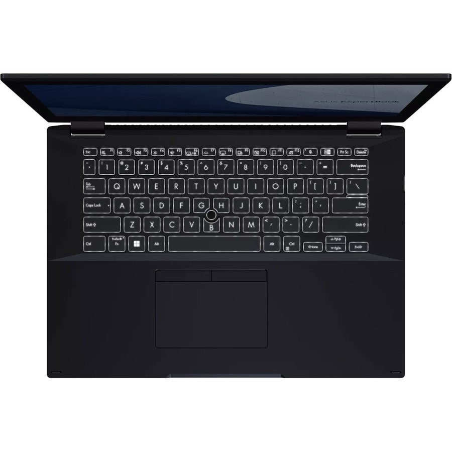 Asus ExpertBook B2 Flip B2402F B2402FBA-XS74T 14 Touchscreen Convertible Notebook - Full HD - Intel Core i7 12th Gen i7-1260P - 16 GB - 512 GB SSD - Star Black"