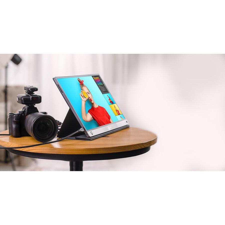 Asus Mb16Amt 15.6 Inch 700:1 Full Hd Ips Usb Type-C Portable Monitor (Dark Gray)