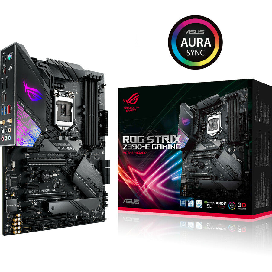 Asus Rog Strix Z390-E Gaming Lga 1151 (300 Series) Intel Z390 Sata 6Gb/S Atx Intel Motherboard
