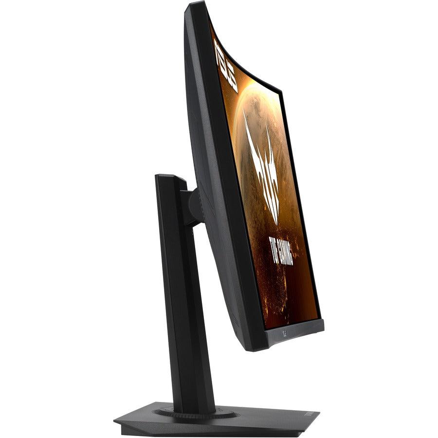 Asus Tuf Gaming Vg24Vqe 23.6 Inch Widescreen 100,000,000:1 1Ms Displayport/Hdmi Led Curved Gaming Monitor