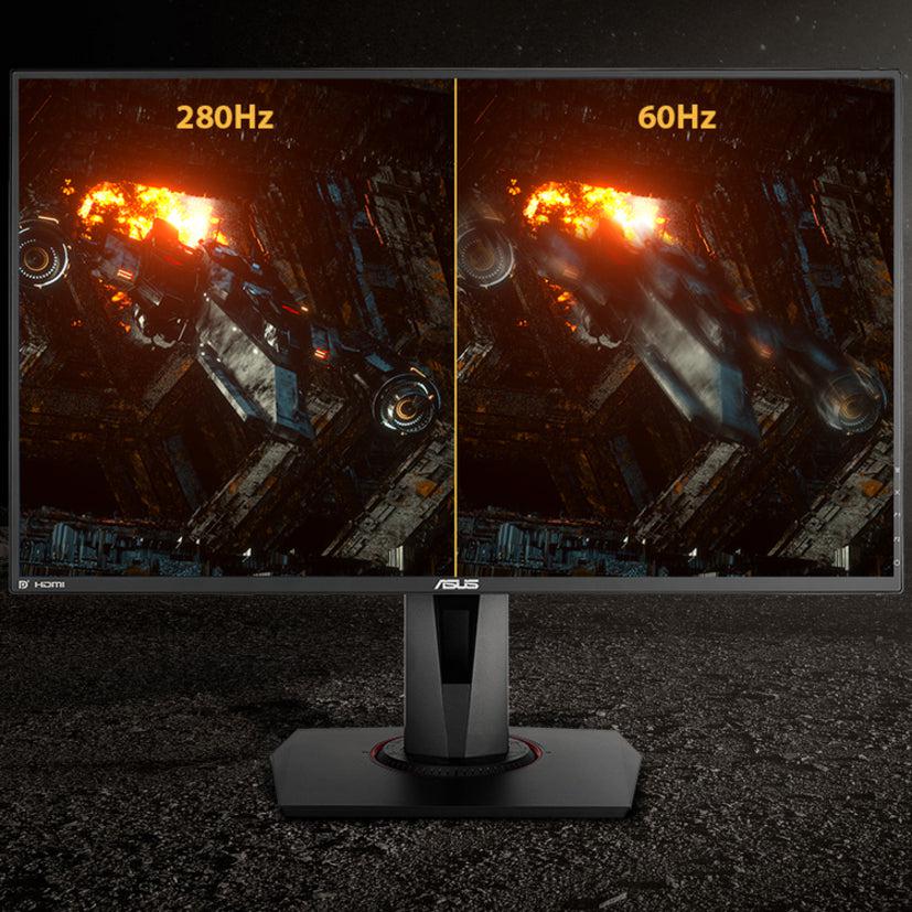 Asus Vg279Qm 27 Inch Widescreen 1,000:1 1Ms Hdmi/Displayport Led Lcd Monitor, W/ Speakers