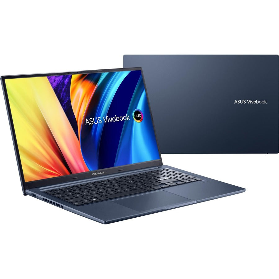 Asus Vivobook 15X OLED M1503 M1503QA-ES52 15.6 Notebook - Full HD - AMD Ryzen 5 5600H - 8 GB - 512 GB SSD - Quiet Blue"