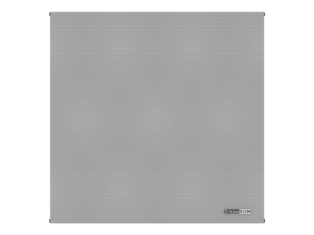 Atlas Sound IP-22SYSM - IP speaker - Ethernet, Fast Ethernet, PoE, PoE-Plus - 15 Watt - 2-way - coaxial - white (grille