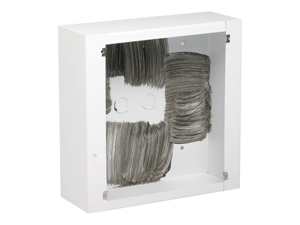 AtlasIED - Enclosure - for loudspeaker - 20 gauge cold rolled steel - white - surface mountable