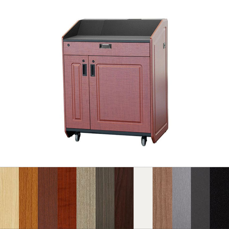 Audio Visual Furniture Executive Multimedia Lectern (14RU) LEX36