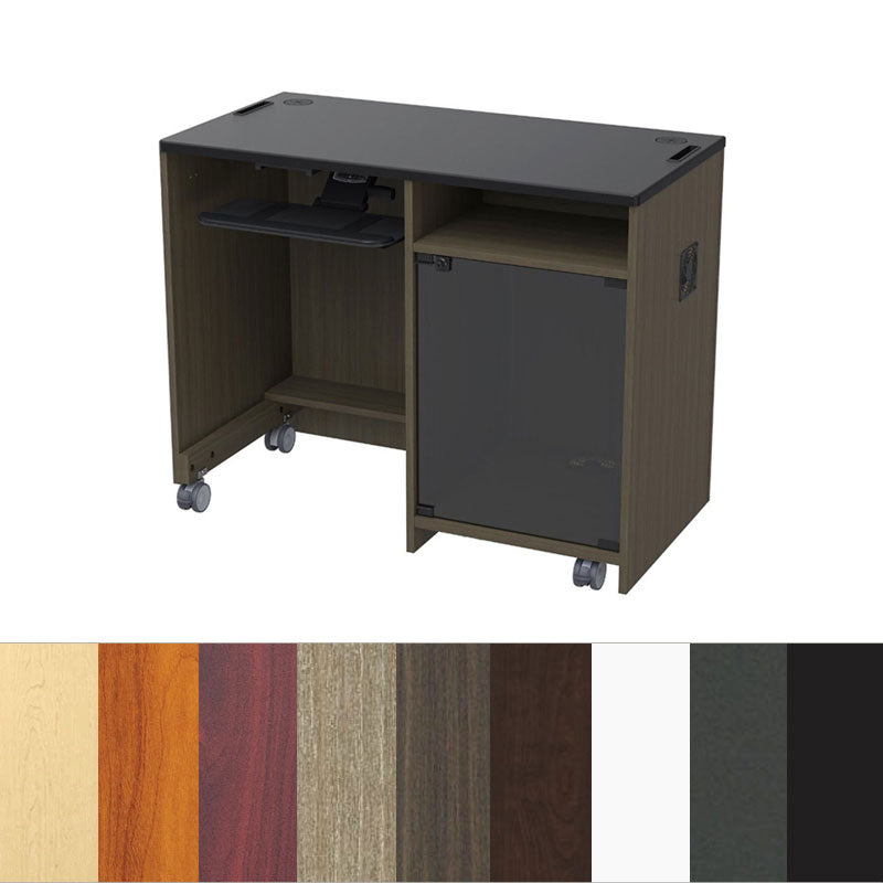 Audio Visual Furniture Teaching Multimedia Desk (14RU, Various) EDU-MD