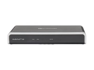AudioCodes MediaPack Series MP-508 - VoIP gateway - 8 ports - 1GbE desktop / wall mountable MP508/8S/SIP