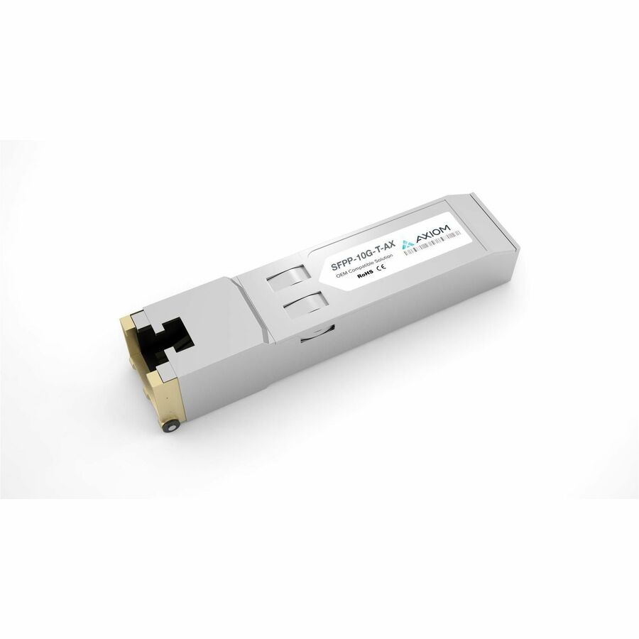 Axiom 10GBASE-T SFP+ Transceiver for Juniper - SFP-10GE-T SFPP-10G-T-AX