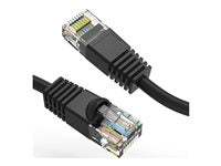 Axiom 12FT CAT5E 350mhz Patch Cable Molded Boot (Black) - TAA Compliant - 12 ft Category