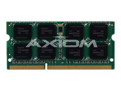 Axiom - DDR4 - module - 8 GB - SO-DIMM 260-pin - 2400 MHz / PC4-19200 - CL17 - 1.2 V - unbuffered - non-ECC - TAA Compliant AXG74996304/1