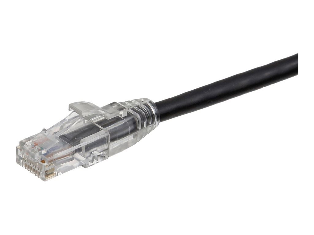Axiom - Patch cable - TAA Compliant - RJ-45 (M) to RJ-45 (M) - 7 ft - STP - CAT 6 - molded, snagless - black AXG98334