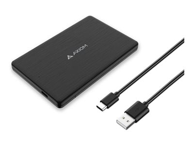 Axiom - SSD - 2 TB - external (portable) - M.2 NVMe - USB 3.1 Gen 2 (USB-C connector) USBC31M22TB-AX