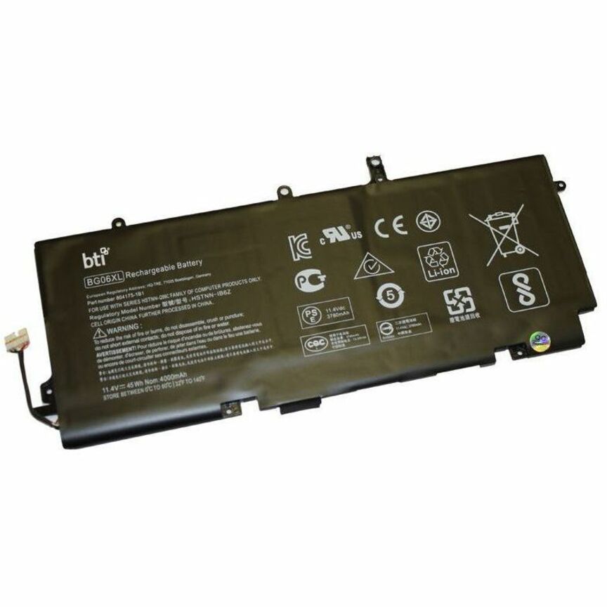 BTI 805096-005-BTI 11.4V 45WHR LI-ION BATTERY 804175-181, 805096-005, 804175-1B1,