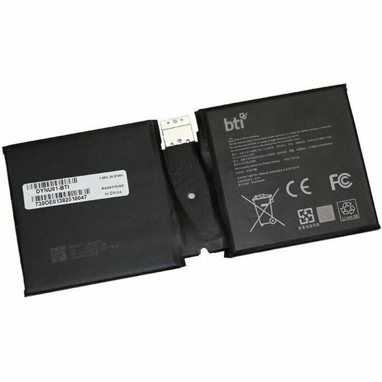 BTI DYNU01-BTI 7.66V 26.81WHR LI-ION BATTERY DYNU01, G16TA047H, MS SURFACE GO 2 (Model