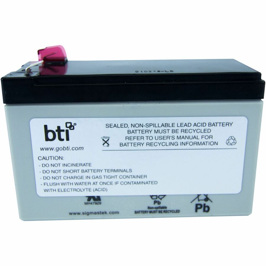 BTI Replacement Battery APCRBC114 for APC - UPS Battery - Lead Acid APCRBC114-SLA114