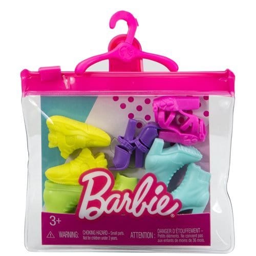 Barbie Shoe Pack – Trendy Doll Footwear for Kids 3+
