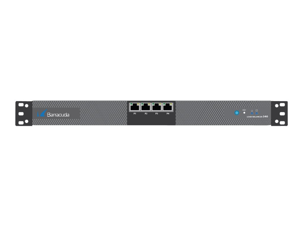 Barracuda Load Balancer ADC 340 - Load balancing device - 1GbE - 1U - demo - rack-mountable