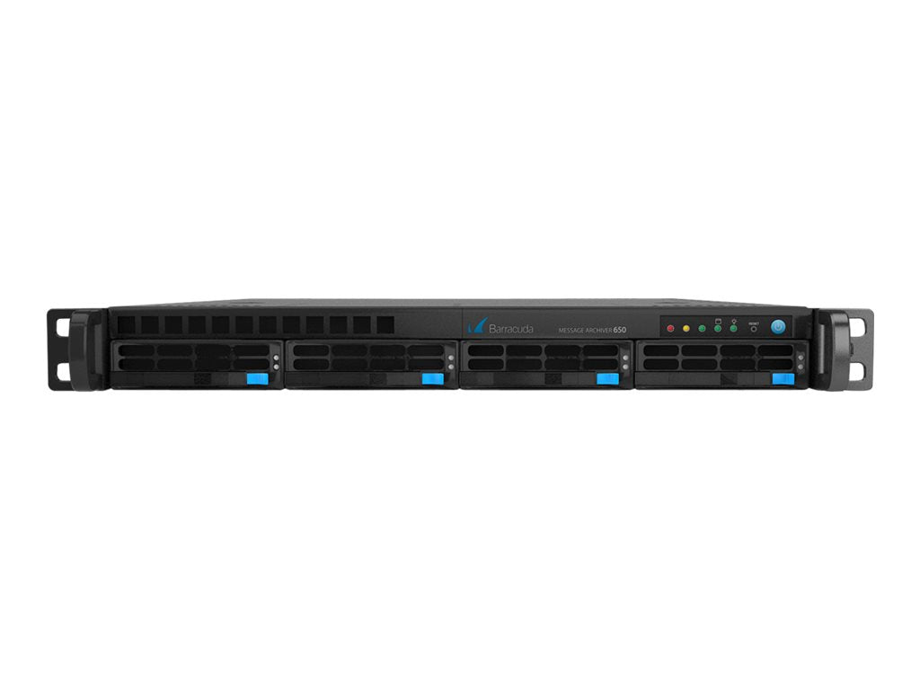 Barracuda Message Archiver 650 - E-mail archiving appliance - 10GbE - 1U - demo - rack-mountable