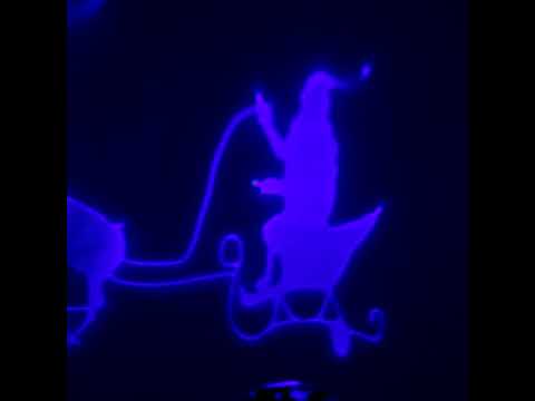 Battery-Operated or USB Powered Reindeer Night Light Projector