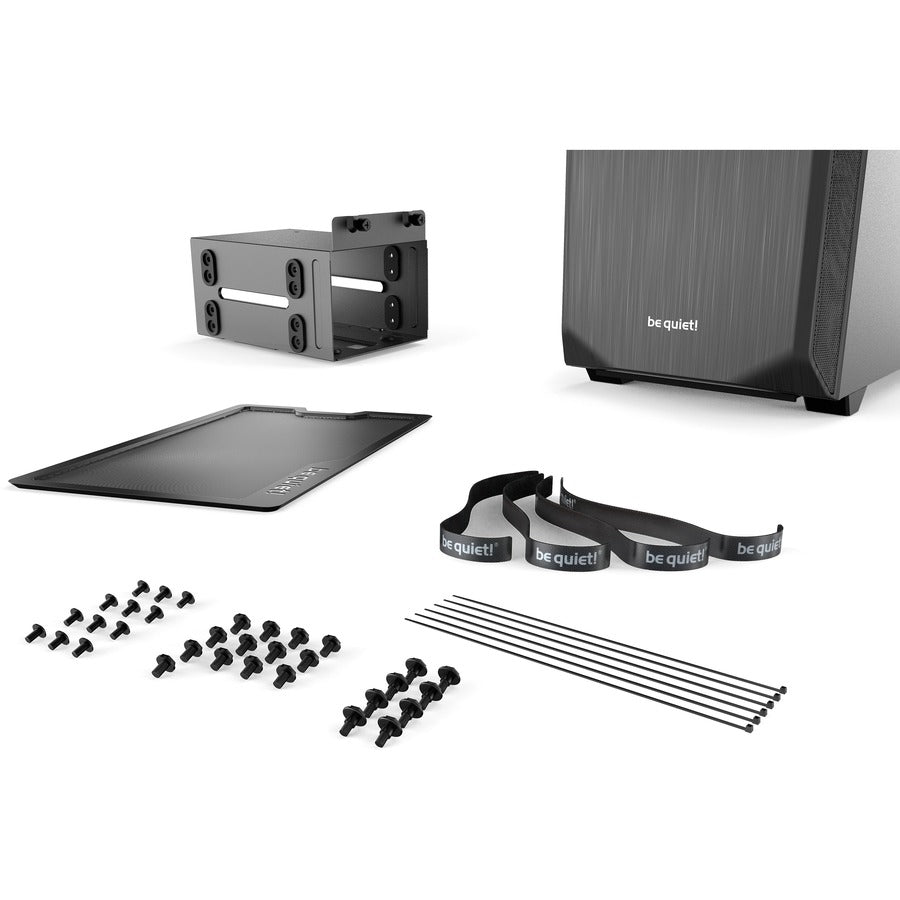 Be Quiet! Bgw34 Pure Base 500 Window Black, Atx, Midi Tower Computer Case, Tempered Glass Window, Two Preinstalled Fans