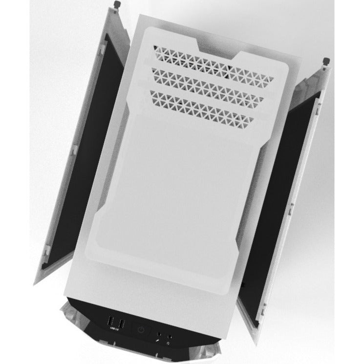 Be Quiet! Bgw35 Pure Base 500 Window White, Atx, Midi Tower Computer Case, Tempered Glass Window, Two Preinstalled Fans