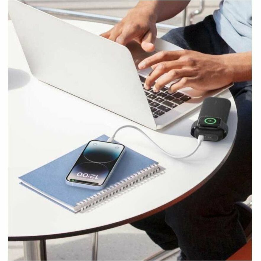Belkin BoostCharge Pro Fast Wireless Charger for Apple Watch + Power Bank 10K - For Apple
