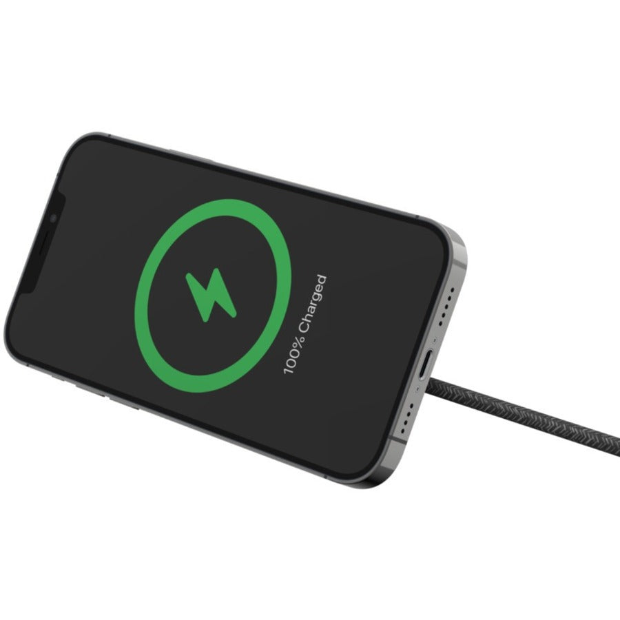 Belkin Portable Wireless Charger Pad with MagSafe 15W - Compact MagSafe Technology Pop-up