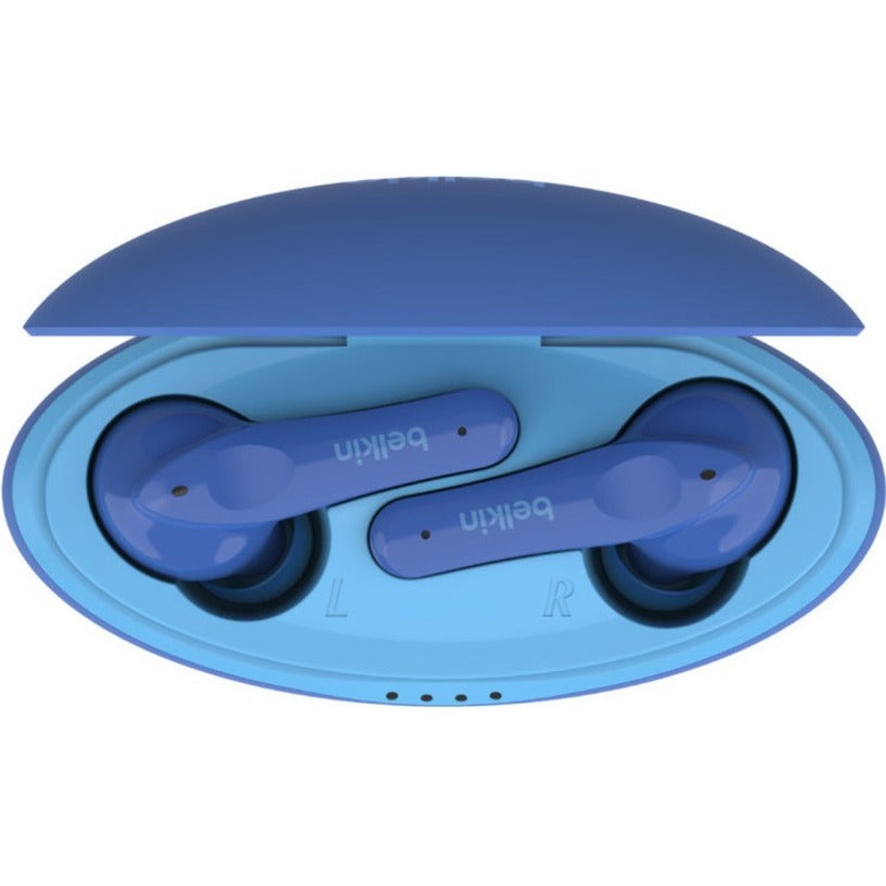 Belkin SOUNDFORM Nano Wireless Earbuds for Kids - True Wireless - Bluetooth - 32.8 ft - E
