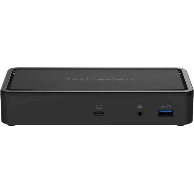 Belkin Thunderbolt 3 Dock Plus - Laptop Docking station - Dual 4k - 40Gbps - 60W PD-MacOS and Windows F4U109TT