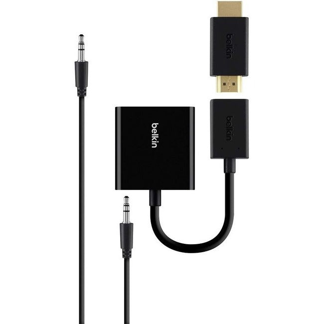 Belkin Universal HDMI to VGA Adapter with Audio B2B137-BLK