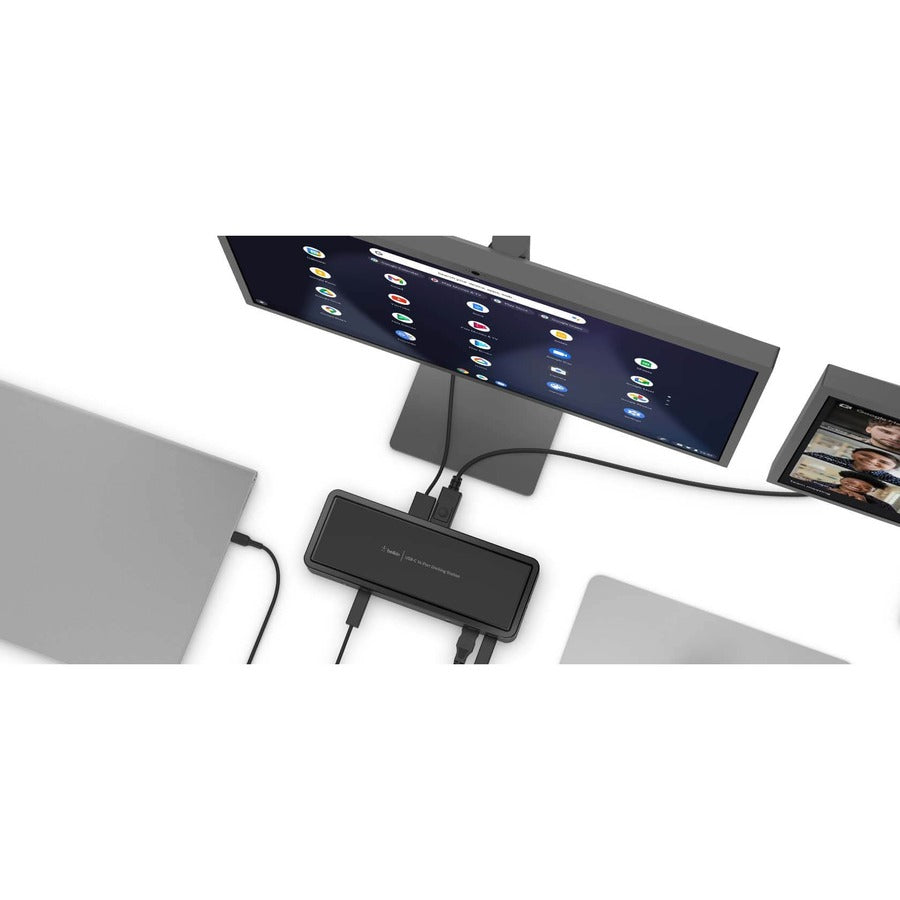 Belkin Universal USB-C Triple Display Laptop Docking Station - Chrome OS & Windows - 85W INC003TTBK