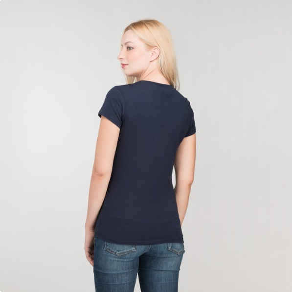 Bella + Canvas Ladies' Short Sleeve V-Neck Jersey T-Shirt – Ultra-Soft, Flattering Fit, and Everyday Ready