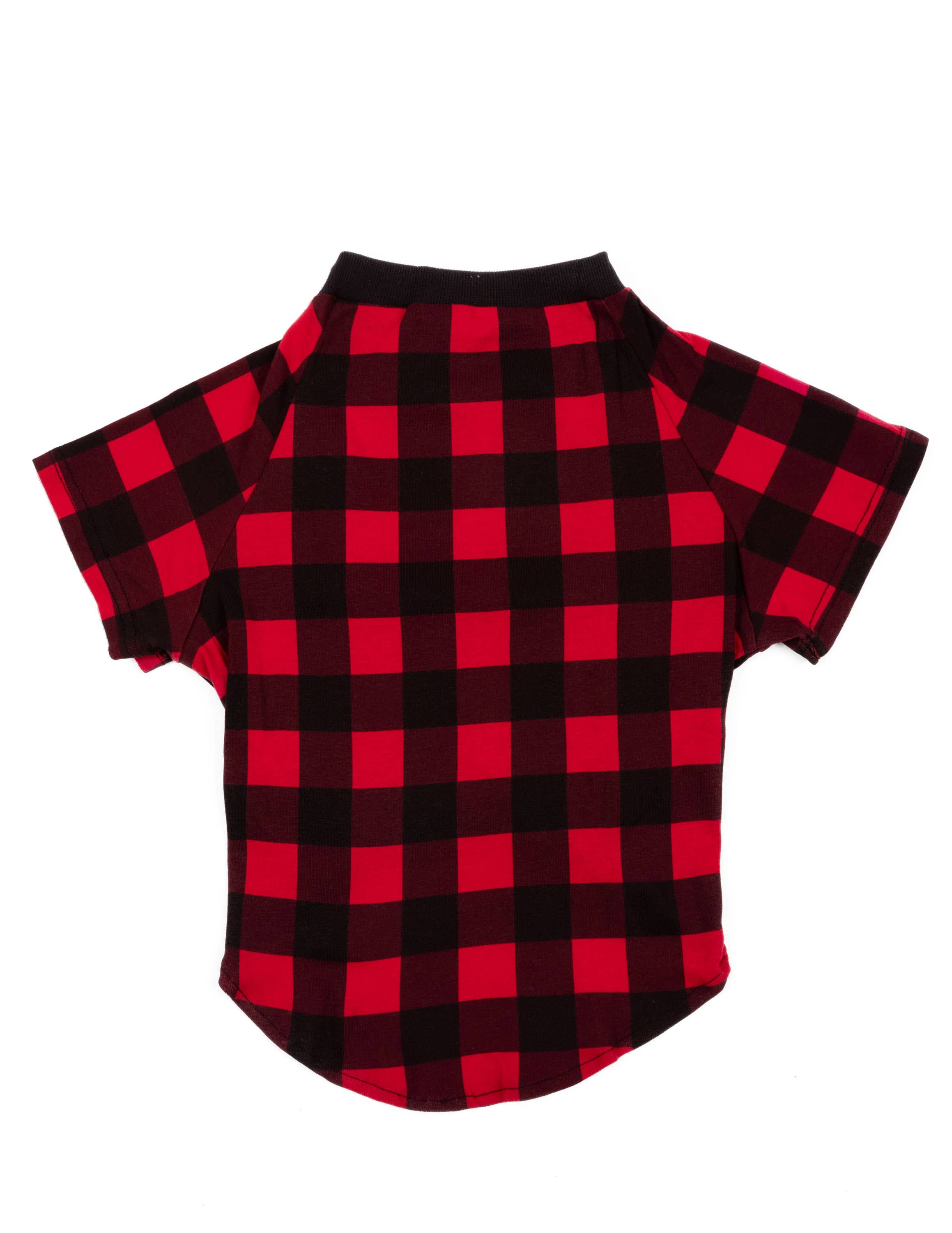 Big Dog Cotton Black And Red Plaid Pajamas -