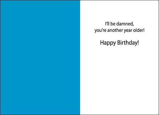 Birthday Card - I Drank So Much Wine, I'll Be Bottled