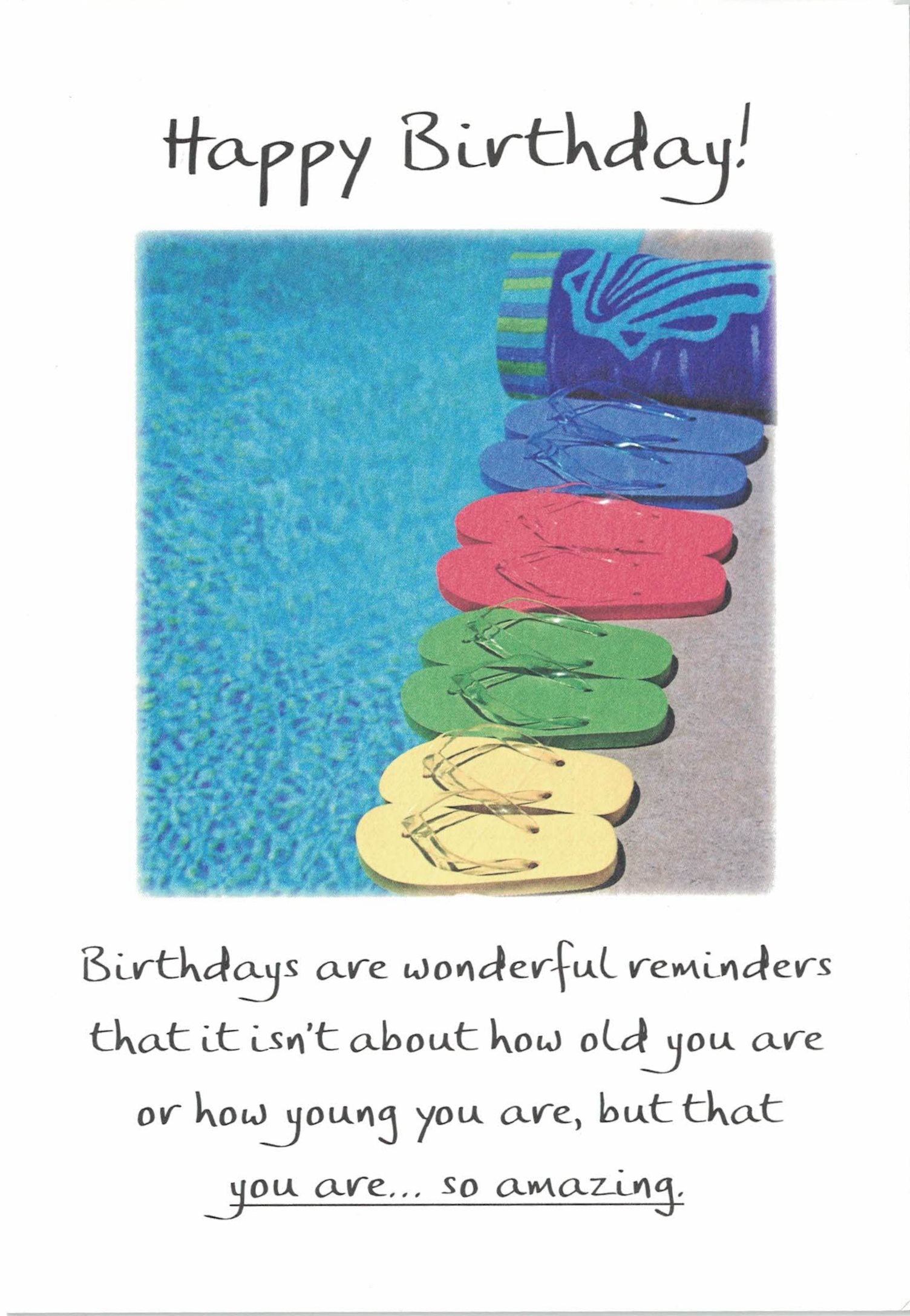 Birthdays Are Wonderful Reminders - Greeting Card