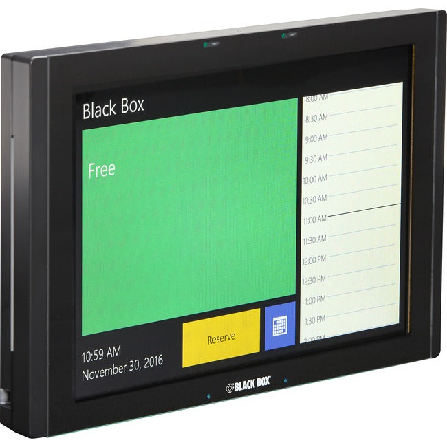 Black Box IN-SESSION Meeting Room Booking System (12 ON-Wall)" RS-TOUCH12-M