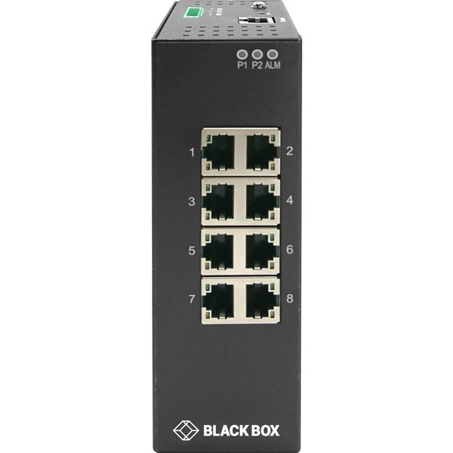 Black Box Industrial Managed Gigabit Ethernet Switch LIG1080A