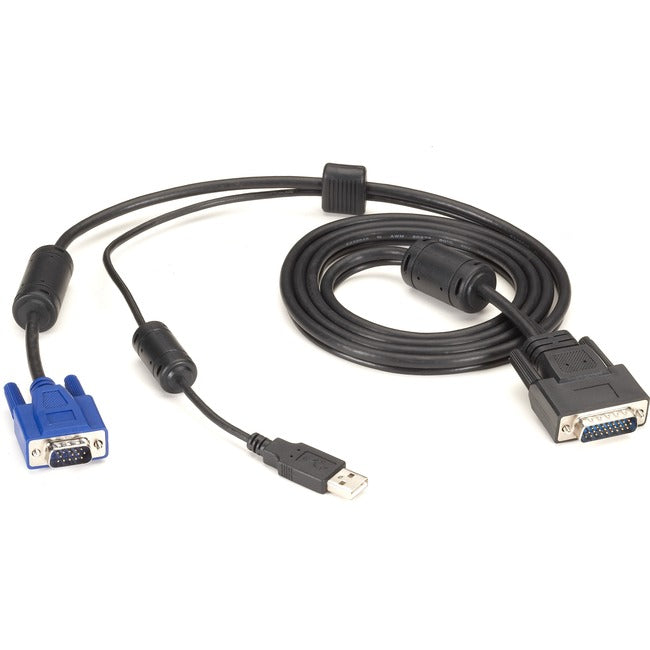 Black Box KVM Switch Cable - VGA and USB to HD26 EHNSECURE2-0006
