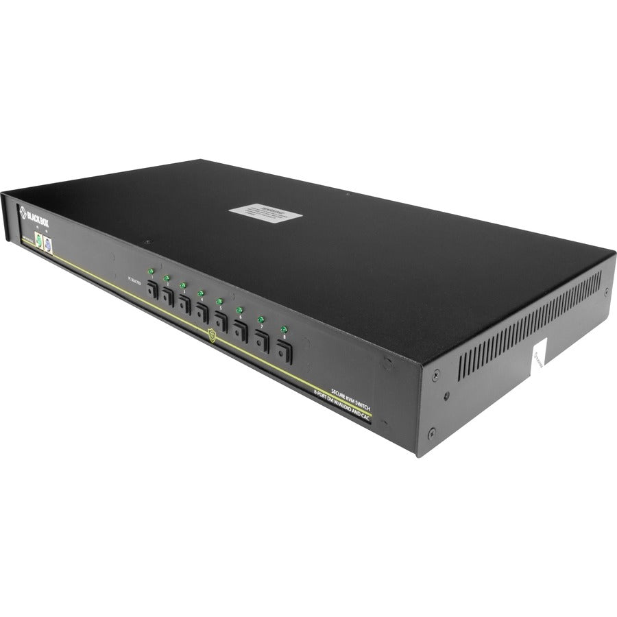 Black Box KVM Switchbox with CAC SS8P-SH-DVI-UCAC
