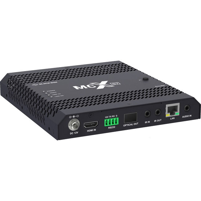 Black Box MCX S7 4K60 Network AV Encoder - HDCP 2.2, HDMI 2.0, 10-GbE Fiber MCX-S7-FO-ENC