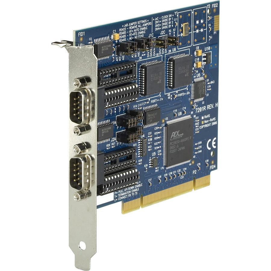 Black Box Rs-232/422/485 Pci Card, 2-Port, 16550 Uart