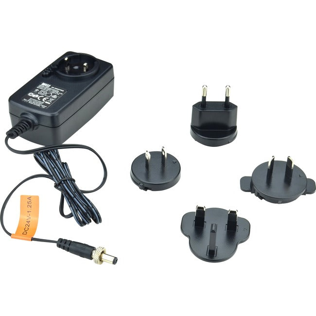 Black Box Video Extender Power Supply Unit - 4K, HDMI, IR, RS-232, 24 Volt, 1.25 Amp AVS-HDB-PS